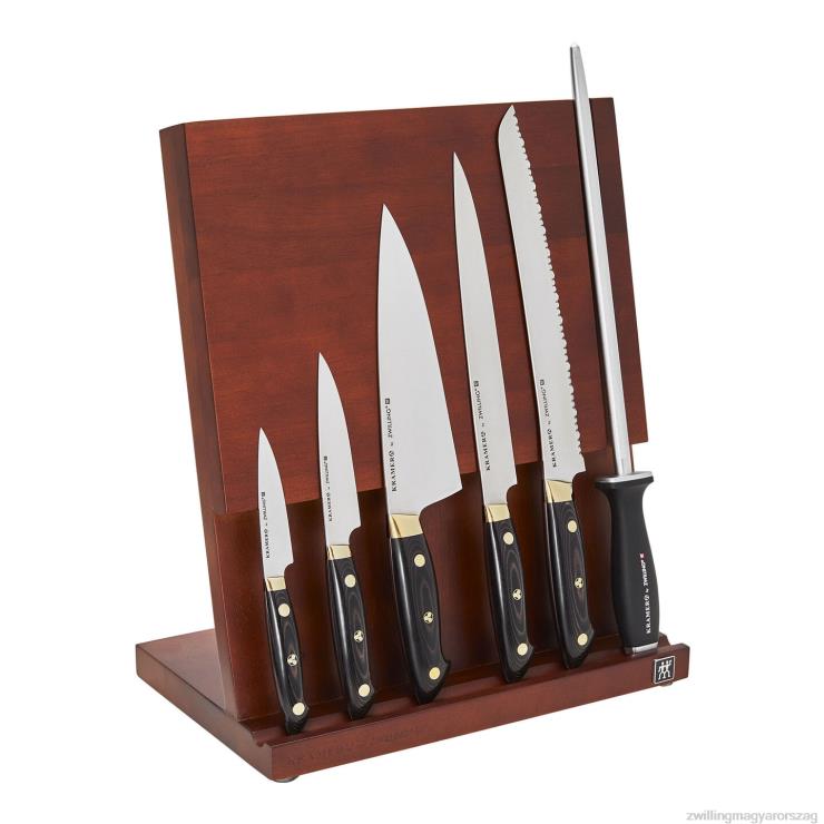 Zwilling Budapest - Zwilling bob kramer carbon 20 7db késblokk készlet barna-fekete 6022B248