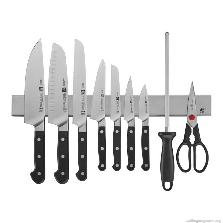 Zwilling Budapest - Zwilling pro 10 db-os blokkkészlet 175-os rozsdamentes mágneses késrúddal 6022B262