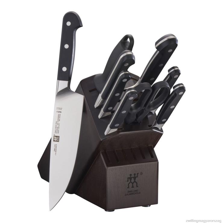 Zwilling Budapest - Zwilling pro 10 db-os késblokk készlet dió 6022B44